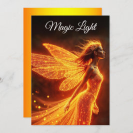 Reserva La Fecha Elegante pixie forestal linda princesa luminosa de