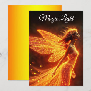 Reserva La Fecha Elegante pixie forestal linda princesa luminosa de