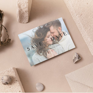 Reserva La Fecha Elegante Vellum Overlay 2 Photo QR Code Boda