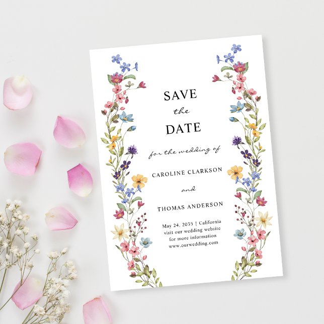 Reserva La Fecha Elegante y caprichosa Boda Jardín de Flores Silves (Subido por el creador)