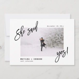 Reserva La Fecha ¡Ella dijo que sí!