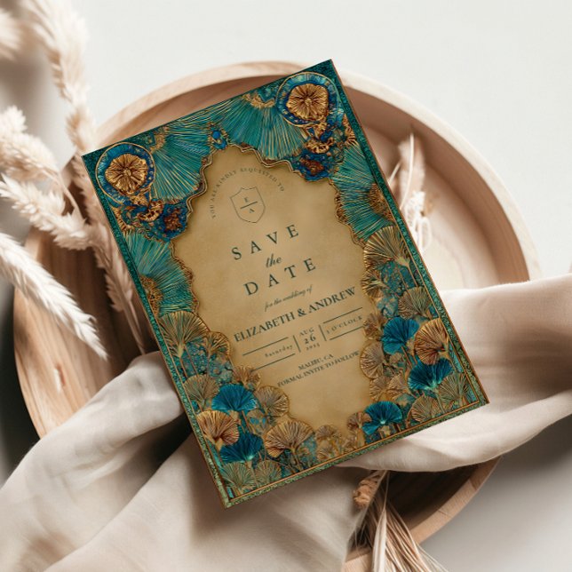 Reserva La Fecha Emerald Gold Islamic Wedding (Subido por el creador)