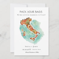 Empaca tus maletas Italia Boda de destino