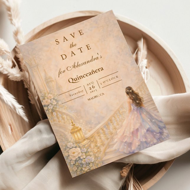 Reserva La Fecha Enchanted Palace Fairytale Quinceañera (Subido por el creador)