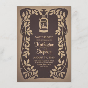 Reserva La Fecha Engrase la linterna y las hojas del roble ahorran