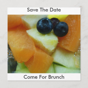 Reserva La Fecha Ensalada De Frutas, Salven La Fecha, Ven A Brunch