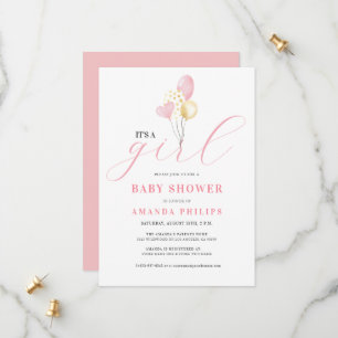 Reserva La Fecha Es un globo colorido Chica