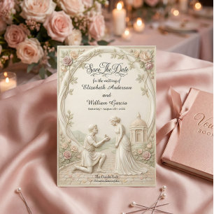 Reserva La Fecha Escena Clásica de Jardín Romántico
