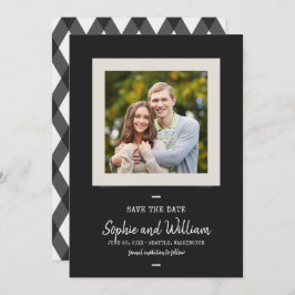 Reserva La Fecha Escritura de lápiz y foto manuscrita Guardar la fe