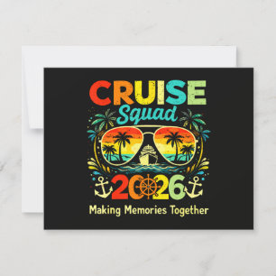 Reserva La Fecha Escuadrón de Crucero Vacaciones de Verano 2026