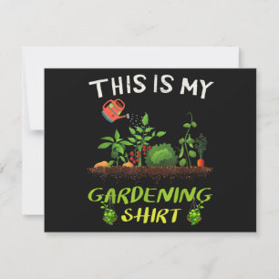 Reserva La Fecha Esta es Mi Camiseta de Jardinería Regalos Divertid