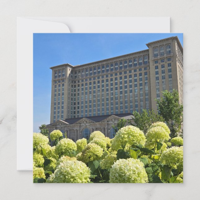 Reserva La Fecha Estación de tren de Detroit (Anverso)