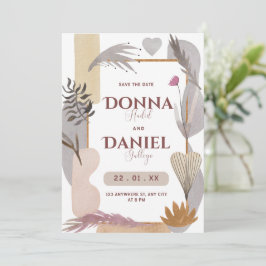 Reserva La Fecha Estética Purple White Floral Ahorra La Fecha