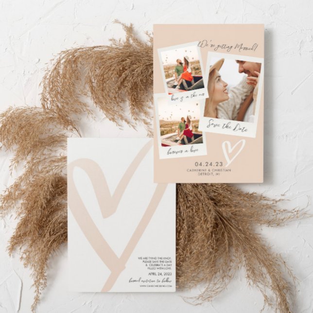 Reserva La Fecha Estilo de Foto Instantánea Save The Date (Subido por el creador)