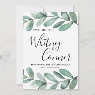 Reserva La Fecha Eucalipto Guardar la Fecha