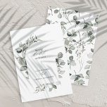 Reserva La Fecha Eucalyptus botánico elegante boda moderno<br><div class="desc">Eucalyptus botánico elegante moderno boda elegante</div>