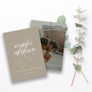 Reserva La Fecha Expositor Rústico De Fotografías Y Salven La Fecha