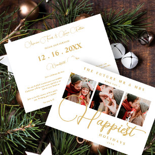 Reserva La Fecha Exquisite Sophisticated Wedding Christmas 3 Photos