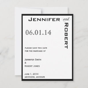 Reserva La Fecha Fabuloso Font Modern Save the Date