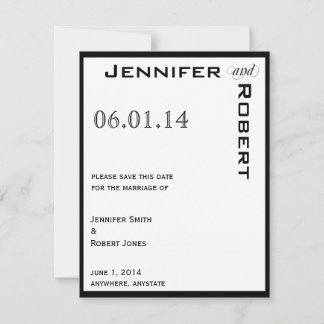 Reserva La Fecha Fabuloso Font Modern Save the Date