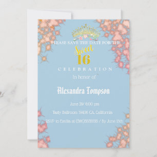 Reserva La Fecha Fairytale Princess Photo Sweet dieciséis