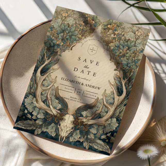 Reserva La Fecha Fall Harvest Woodland Wedding (Subido por el creador)