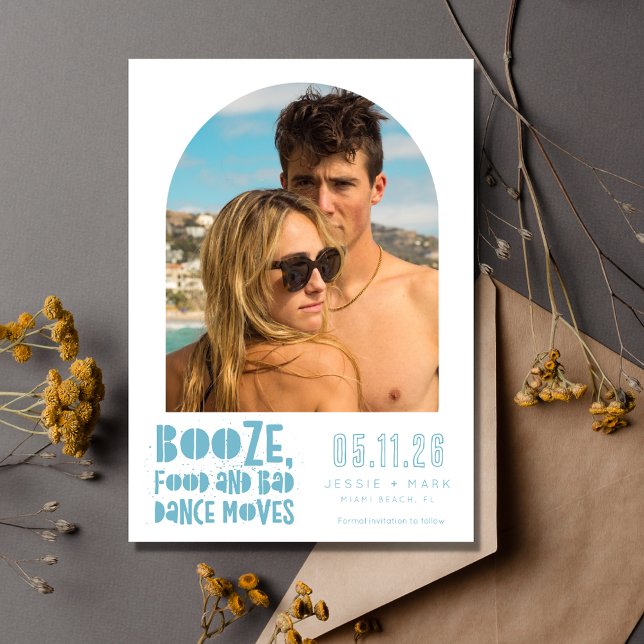 Reserva La Fecha Famoso Arch Photo Beach Wedding Salva La Fecha (Subido por el creador)