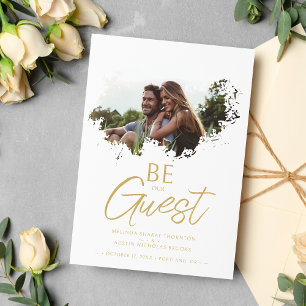 Reserva La Fecha Fancy Brushstroke Grunge Splatter Dirty Stain Phot