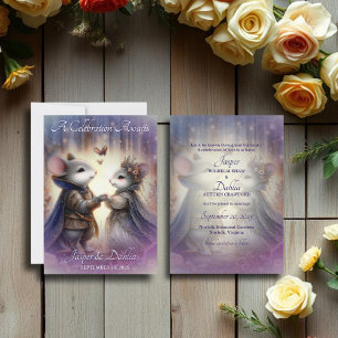 Reserva La Fecha Fantasy Medieval Fairytale Boda de la pareja del r