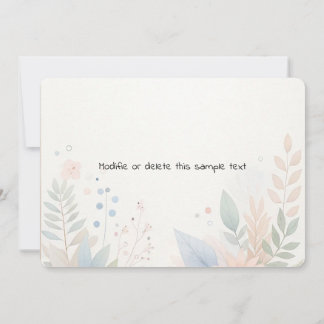 Reserva La Fecha Fecha de Boda con Foto de Salvia Ligera Moderna