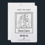 Reserva La Fecha Fecha de la Boda Personalizable Novia novio<br><div class="desc">Anuncia tu día especial con un hermoso diseño personalizable de "save the date" hecho para compartir la fecha de tu boda de manera elegante y memorable. Perfecto para parejas que buscan un anuncio de boda personalizado, este diseño ofrece una apariencia limpia y atemporal que se puede adaptar para coincidir con...</div>