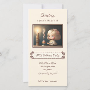 Reserva La Fecha Feliz cumpleaños Chica 01