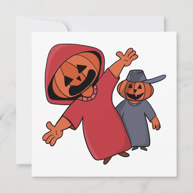 Reserva La Fecha Feliz Halloween a tus amigos (Anverso)