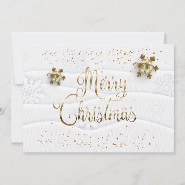 Reserva La Fecha ¡Feliz Navidad y Feliz Año Nuevo! XMAS (Anverso)