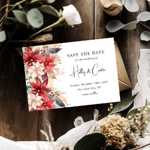 Reserva La Fecha Festividad Navidades de invierno Boda Florals