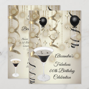 Reserva La Fecha Fiesta de Cóctel de Martini de Espresso Fabuloso