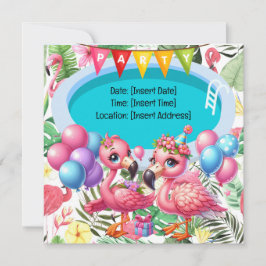 Reserva La Fecha ¡Fiesta de la piscina Flamingo!