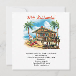 Reserva La Fecha Fiesta de Navidad en Hawaii “Mele Kalikimaka!” 