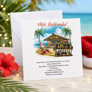 Reserva La Fecha Fiesta de Navidad en Hawaii “Mele Kalikimaka!”