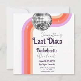 Reserva La Fecha Fiesta de Soltera Retro Última Disco 