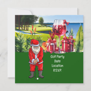 Reserva La Fecha Fiesta del Golf Par tee Santa Claus Navidades Hawa