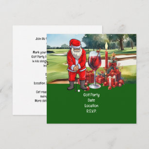 Reserva La Fecha Fiesta del Golf Par tee Santa Claus Navidades Hawa