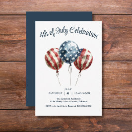 Reserva La Fecha Fiesta patriótico del 4 de julio