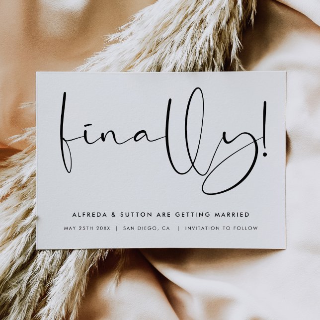 Reserva La Fecha Finally (Subido por el creador)