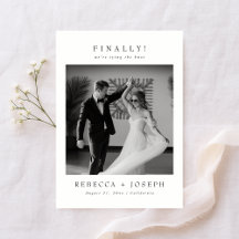 Finalmente Foto de Boda de Dinero Antiguo