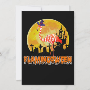 Reserva La Fecha Flamencos   Flamingoween Funny Witch Halloween