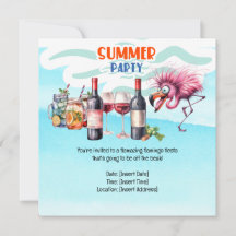 Flamingo Funny Design for fiesta