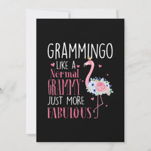 Reserva La Fecha Flamingo Grammingo Como Un Regalo Grammy Normal Gr