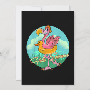 Reserva La Fecha Flamingos Lover - Flamingo listo para el verano
