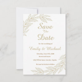 Reserva La Fecha Flat Save The Date Card
